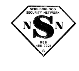 NEIGHBORHOOD SECURITY NETWORK NSN trademark