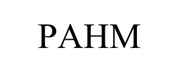 PAHM trademark