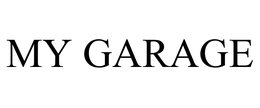 MY GARAGE trademark