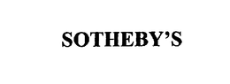 SOTHEBY'S trademark