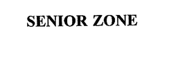 SENIOR ZONE trademark
