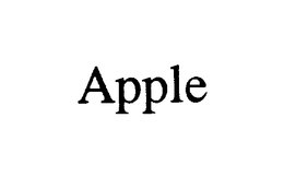 APPLE trademark