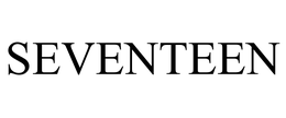 SEVENTEEN trademark