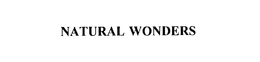 NATURAL WONDERS trademark