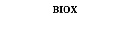 BIOX trademark