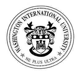 WASHINGTON INTERNATIONAL UNIVERSITY NE PLUS ULTRA trademark