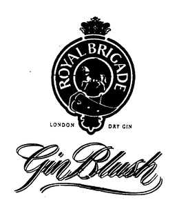 ROYAL BRIGADE LONDON DRY GIN GIN BLUSH trademark
