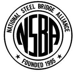 NSBA NATIONAL STEEL BRIDGE ALLIANCE FOUNDED 1995 trademark