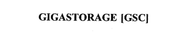 GIGASTORAGE [GSC] trademark
