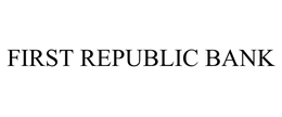 FIRST REPUBLIC BANK trademark