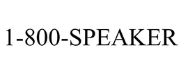 1-800-SPEAKER trademark