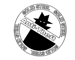 ANTI-THEFT SOLID STEEL trademark