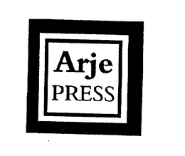 ARJE PRESS trademark