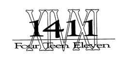 1411 XIVXI FOUR TEEN ELEVEN trademark