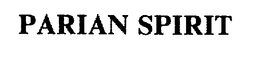 PARIAN SPIRIT trademark