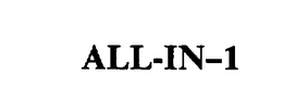 ALL-IN-1 trademark