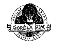 GORILLA BRAND PREMIER GLUE GORILLA PVC trademark