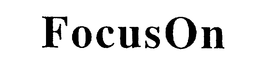 FOCUSON trademark