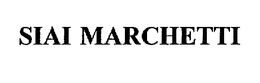 SIAI MARCHETTI trademark