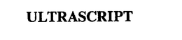 ULTRASCRIPT trademark