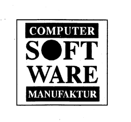 COMPUTER SOFT WARE MANUFAKTUR trademark