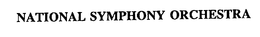 NATIONAL SYMPHONY ORCHESTRA trademark
