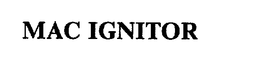 MAC IGNITOR trademark