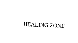 HEALING ZONE trademark