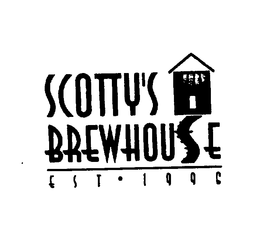 SCOTTY'S BREWHOUSE EST. 1996 trademark