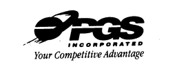 PGS INCORPORATED YOUR COMPETITIVE ADVANTAGE trademark