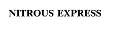 NITROUS EXPRESS trademark