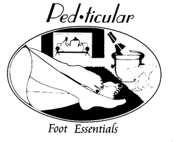 PED TICULAR FOOT ESSENTIALS trademark