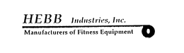 HEBB INDUSTRIES, INC. MANUFACTURERS OF FITNESS EQUIPMENT trademark