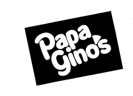 PAP GINO'S trademark