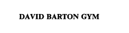 DAVID BARTON GYM trademark