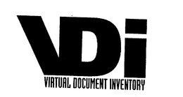 VDI VIRTUAL DOCUMENT INVENTORY trademark