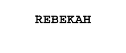 REBEKAH trademark