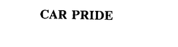 CAR PRIDE trademark