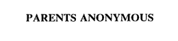 PARENTS ANONYMOUS trademark