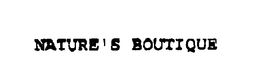 NATURE'S BOUTIQUE trademark