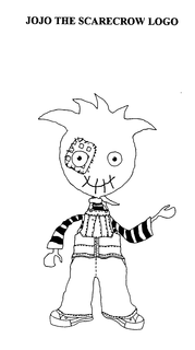JOJO THE SCARECROW LOGO trademark