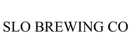 SLO BREWING CO trademark