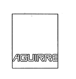 AGUIRRE trademark