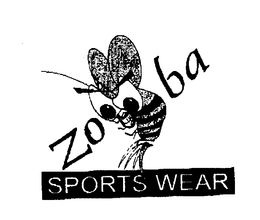 ZOBA SPORTSWEAR trademark