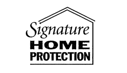 SIGNATURE HOME PROTECTION trademark