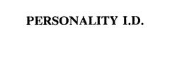 PERSONALITY I.D. trademark