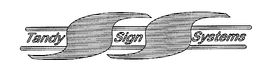 TANDY SIGN SYSTEMS trademark