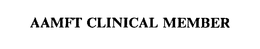 AAMFT CLINICAL MEMBER trademark
