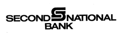SECOND NATIONAL BANK trademark