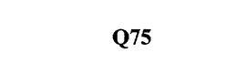 Q75 trademark